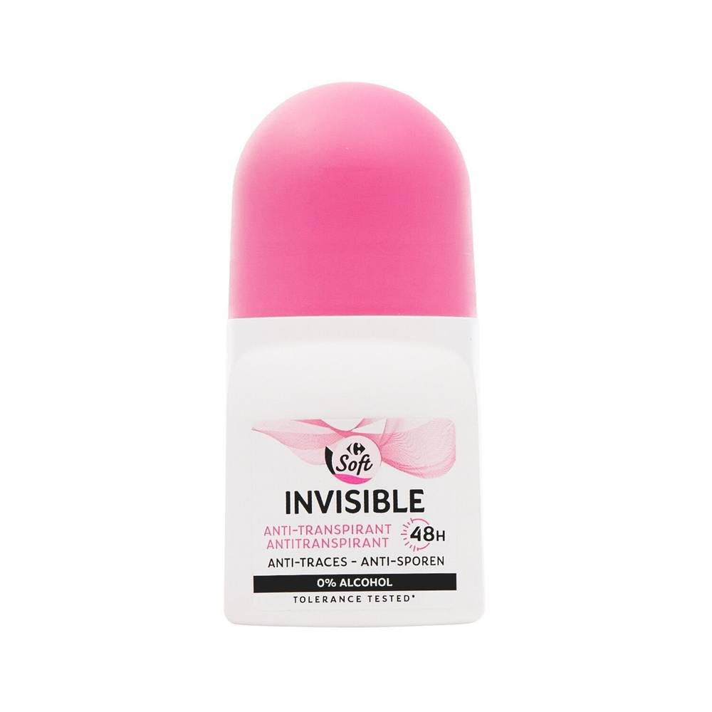 Carrefour - Déodorant bille invisible 48h anti traces (50ml)