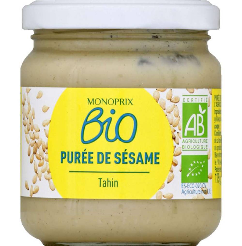Monoprix Bio - Purée de sésame tahin (175g)