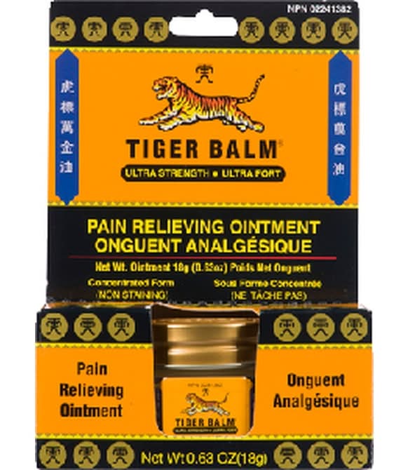 Tiger Balm Ultra Strength Tiger Balm Pain Relieving Ointement (18 g)