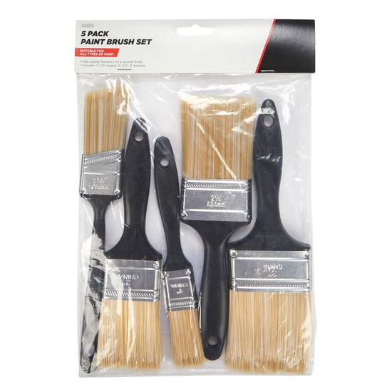 Hyper Tough 5 Pack of Brushes