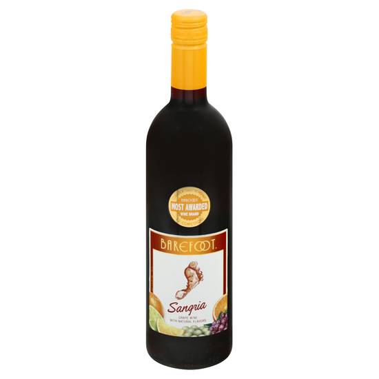 Barefoot Sangria Grape Wine With Natural Flavors (750 ml)