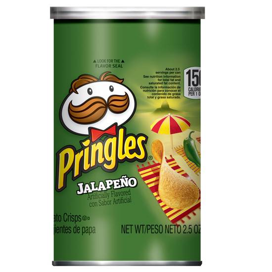 Pringles Grab N' Go Jalapeno Potato Crisps