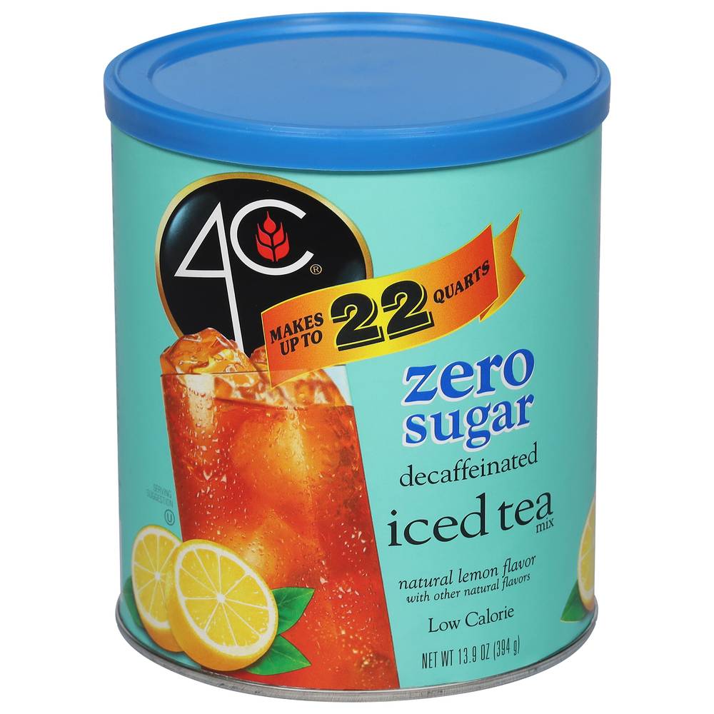 4C Foods Lemon Flavor Light Iced Tea Mix (13.9 oz)