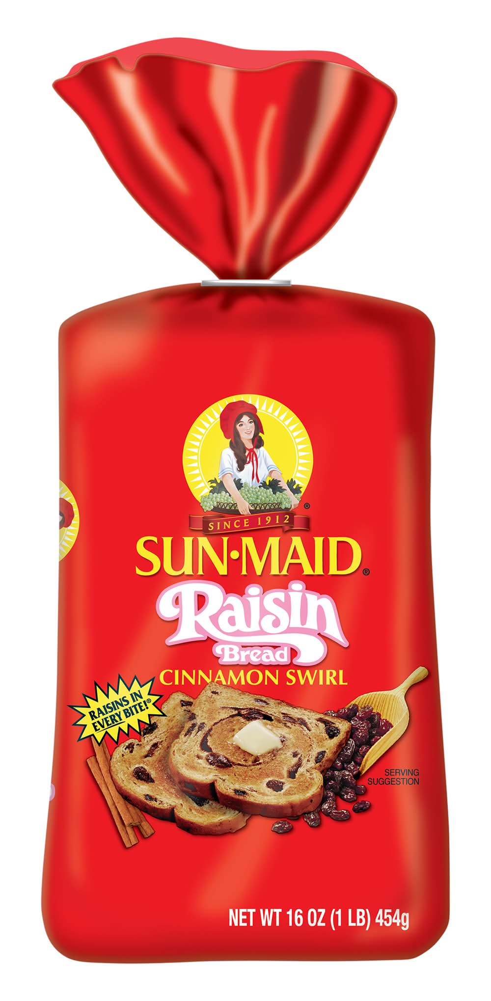 Sun-Maid Cinnamon Swirl Raisin Bread (1 lbs)