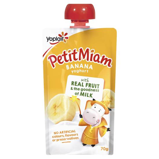 Yoplait Petit Miam Banana Yoghurt