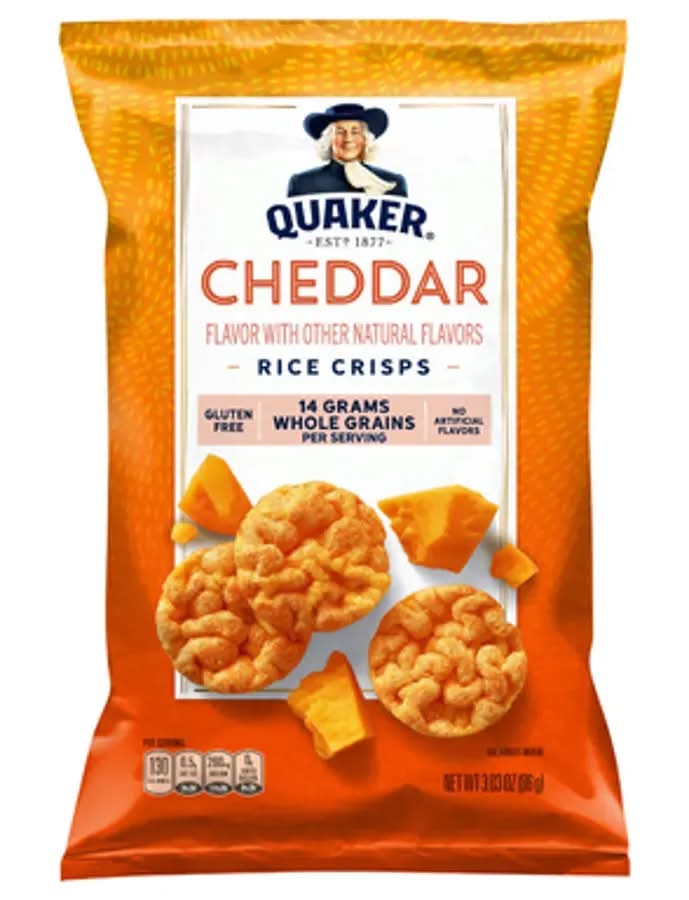 Quaker Cheddar Rice Crisps