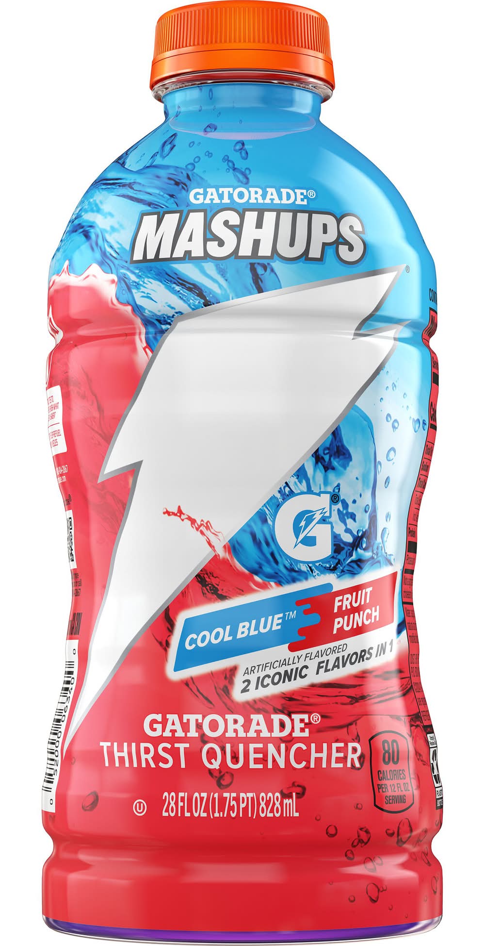 Gatorade Mashups Thirst Quencher, Cool Blue Fruit Punch (28 fl oz)