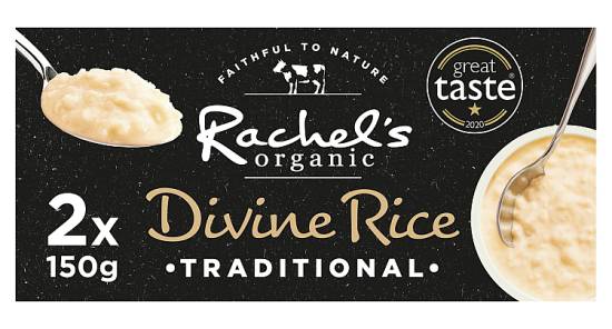 Rachel's Organic Organic Divine Traditional Rice Puddings (2 pack)