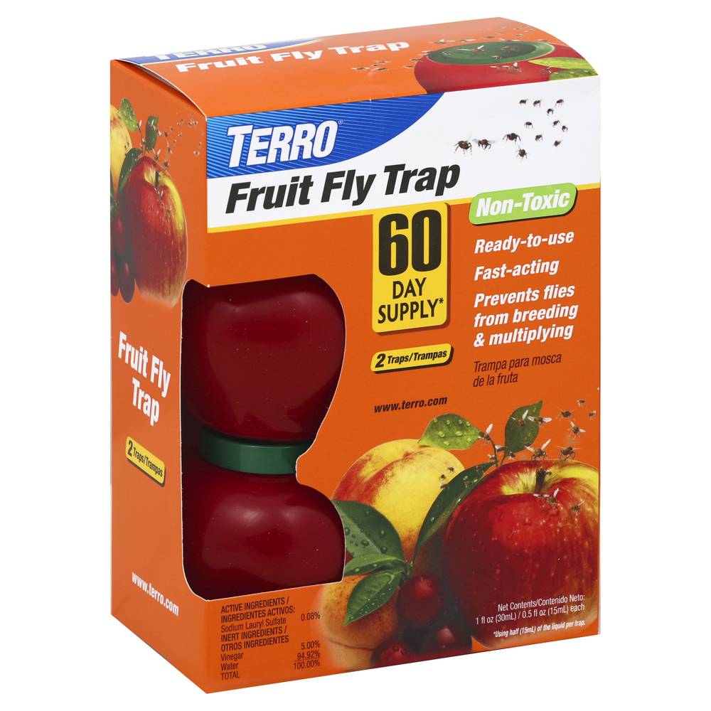 Terro Fruit Fly Trap (1 fl oz, 2 ct)