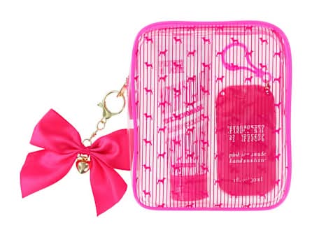 Pretty N Pink Hand Cream & Sanitizer Set Pink Lemonade