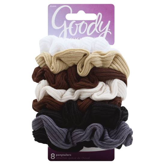 Goody Ouchless Assorted Ponytailers (8 ct)