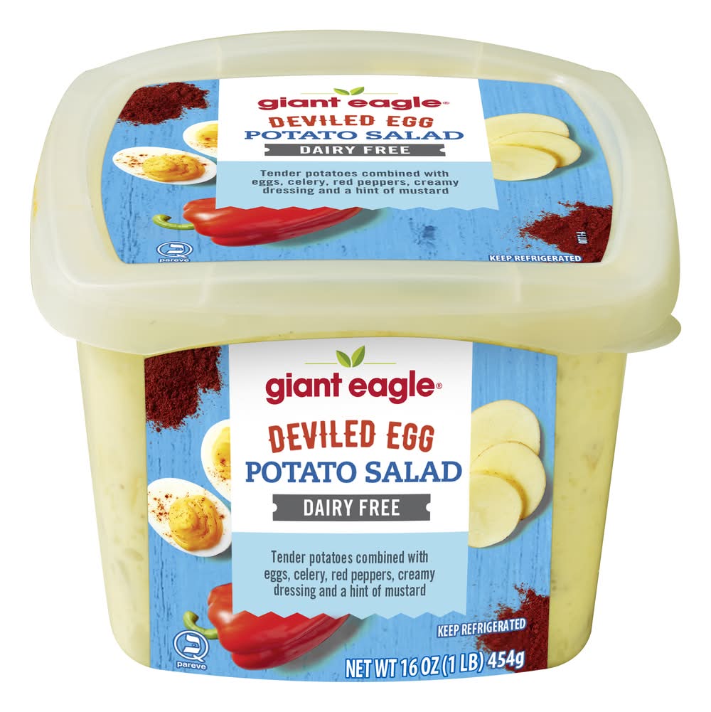 Giant Eagle Dairy Free Deviled Egg Potato Salad (16 oz)