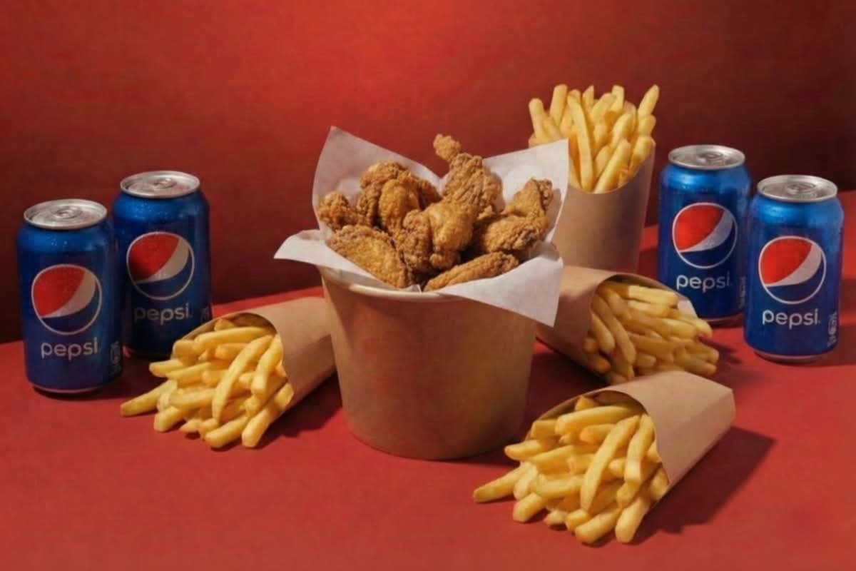 Bucket Mix Maxi (6 Wings + 12 Tenders  + 🍟🍟🍟🍟+🥤🥤🥤🥤)