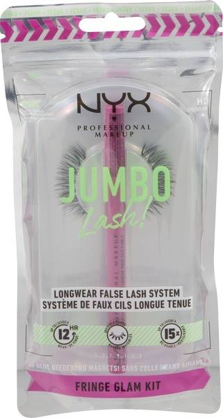 NYX Professional Makeup False Lash System Fringe Glam (10 g)