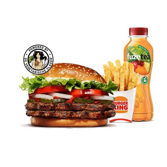 Veggie Double Whopper menu