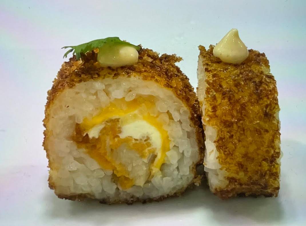 116- Dragon Rolls Riz Croustillant Poulet panée