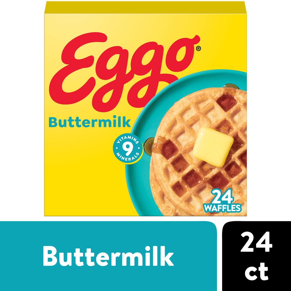 Eggo Buttermilk Waffles (29.6 oz, 24 ct)