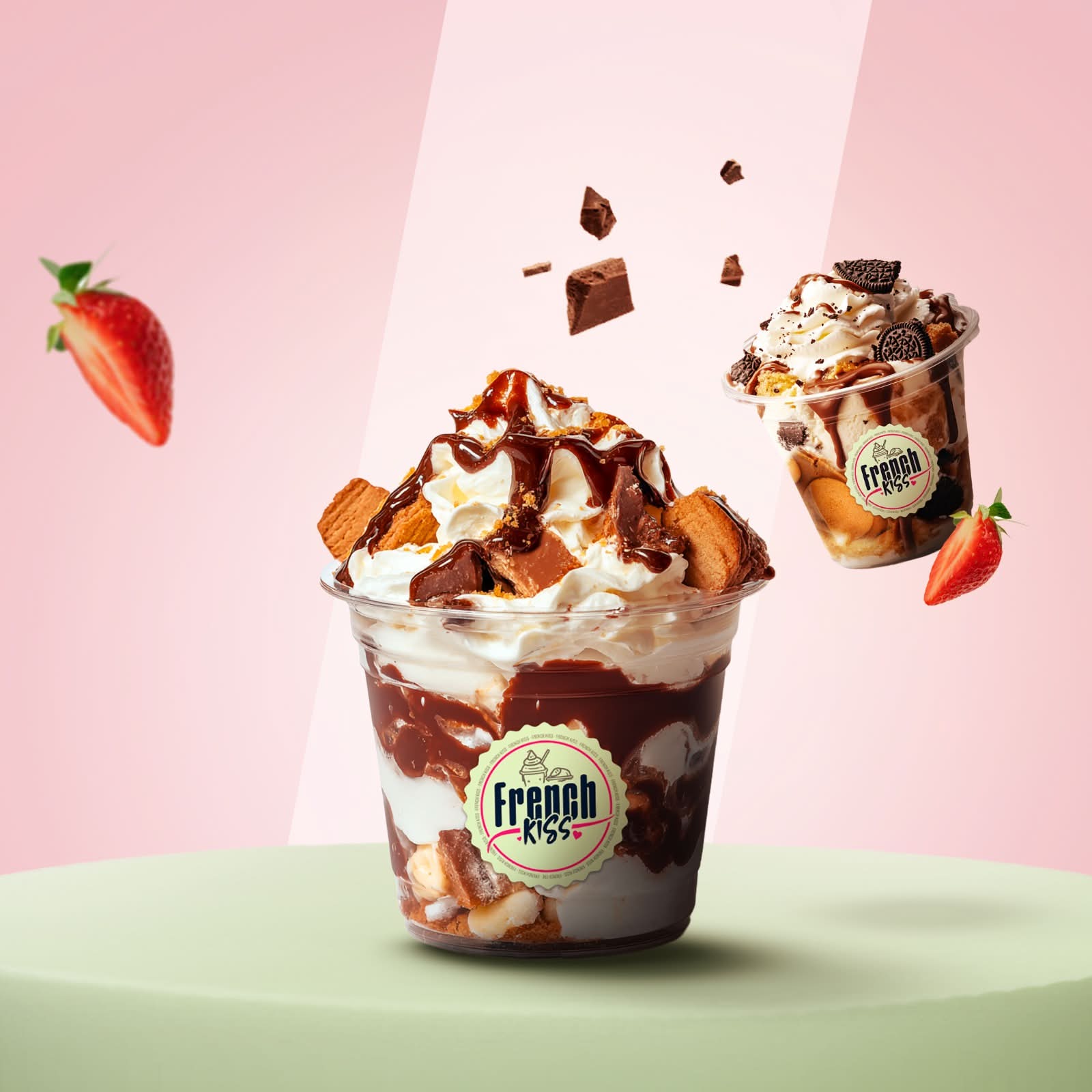 Waffle CUP 🧁