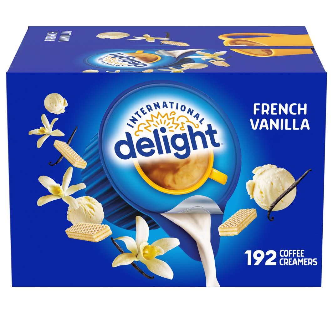 International Delight Coffee Creamers, French Vanilla (84 fl oz, 192 ct)