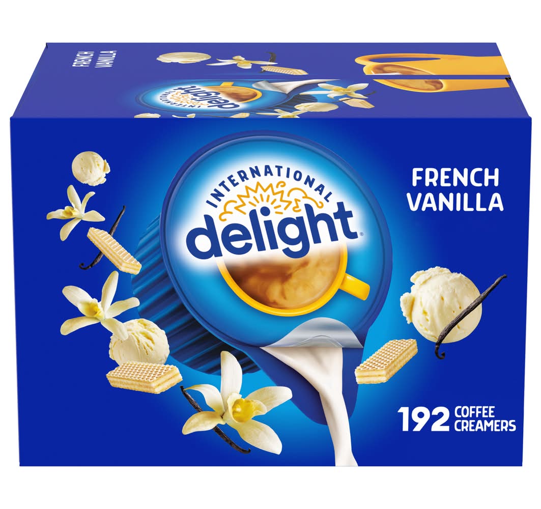 International Delight Coffee Creamers, French Vanilla (84 fl oz, 192 ct)