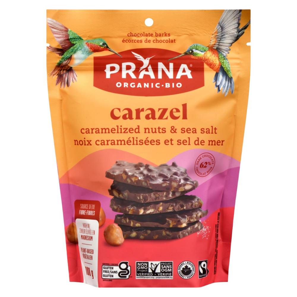 Prana Carazel Chocolate Bark (100 g)