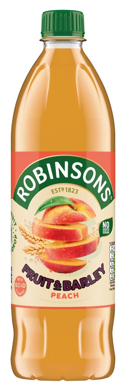 Robinsons Fruit & Barley Peach 1L