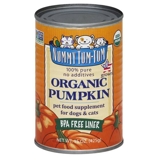Nummy Tum Tum Organic Pet Food Supplement For Dogs and Cats (pumpkin)