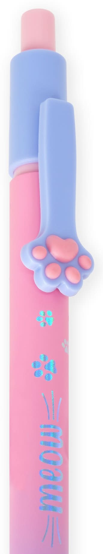 Caneta Esferográfica Azul- Meow