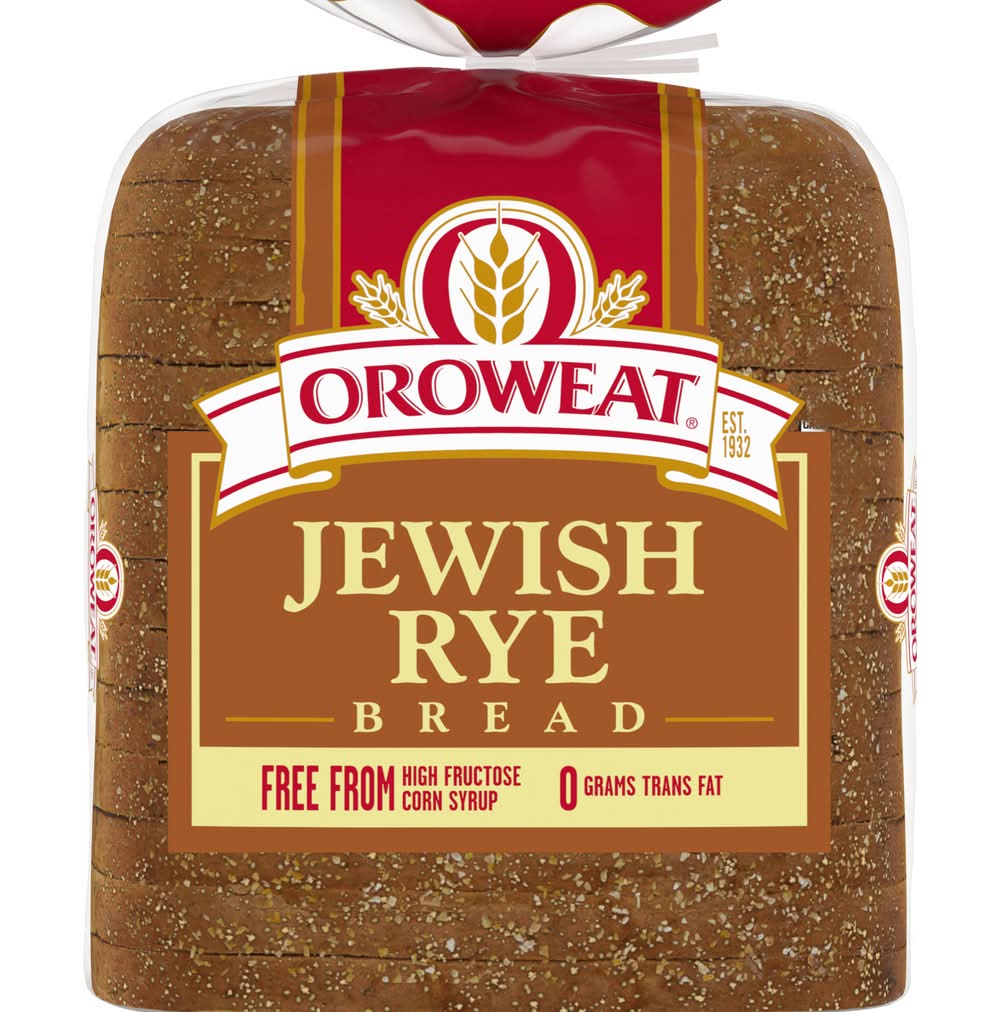 Oroweat Rye Bread, Jewish (1 lbs)