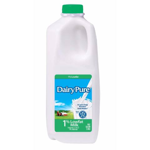 DairyPure 1% Milk Half Gallon