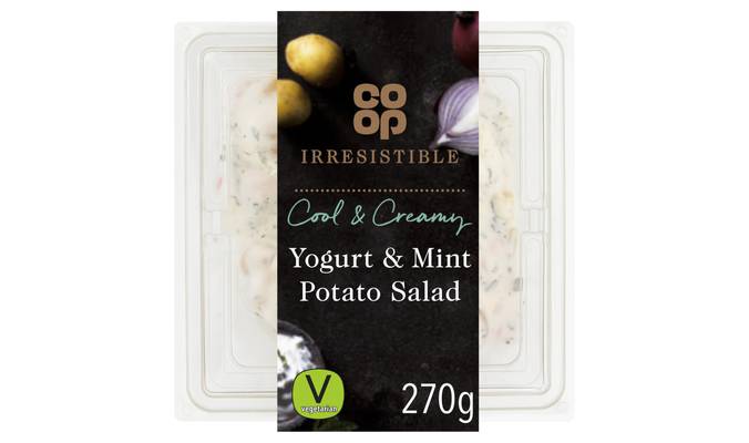 Co-op Irresistible Yogurt & Mint Potato Salad 270g