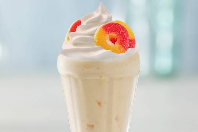 Peaches & Cream Milkshake