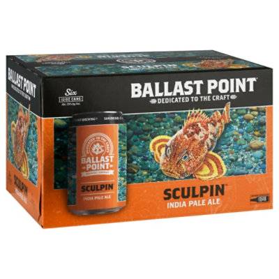 Ballast Point Sculpin India Pale Ale Beer (6 ct, 11.5 fl oz)