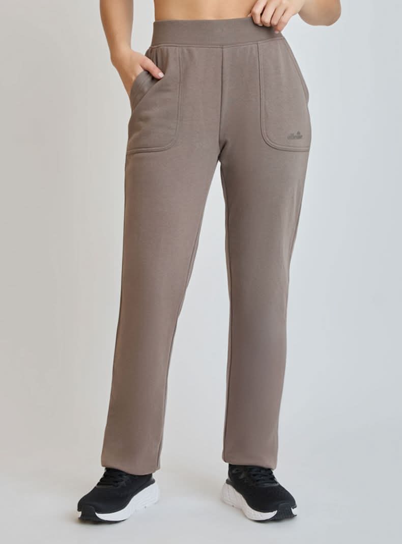 Elless pantalón calce straight clara café l Delivery Near Me | Order Online