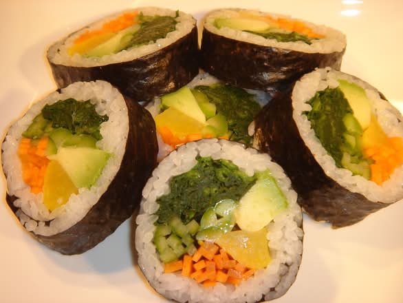 GF - Color Vegetables Roll