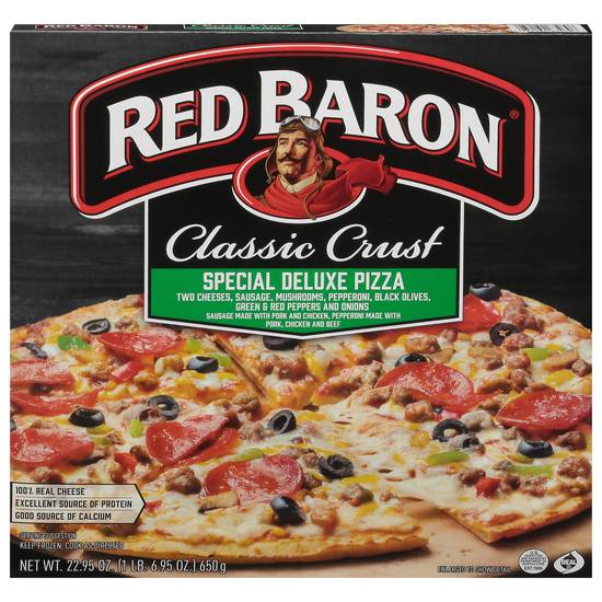 Red Baron Classic Crust Special Deluxe Pizza
