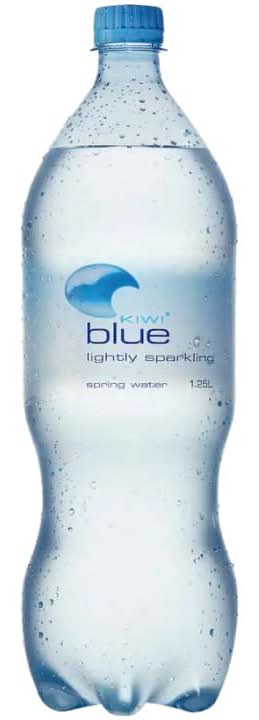 Kiwi Blue 1.25L Sparkling Spring Water