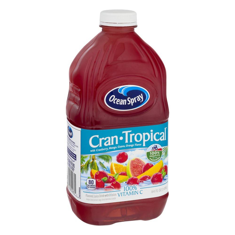 OceanSpray Cranberry Tropical Multiple Flavors Juice Drink (64 fl oz)