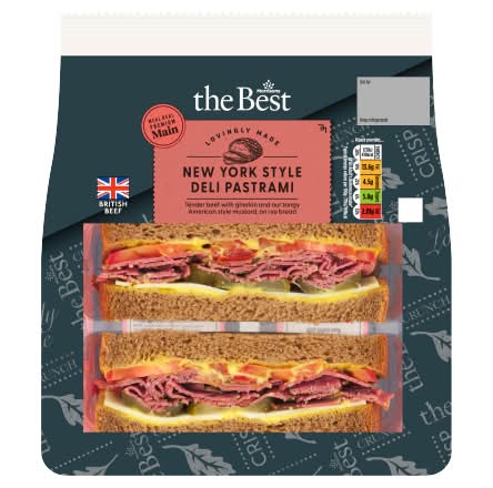 Morrisons New York Style, The Best Deli Pastrami (285g)