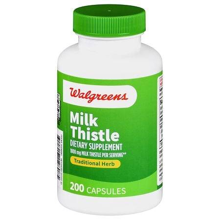 Walgreens Milk Thistle 1000 mg Dietary Supplement (200 ct)