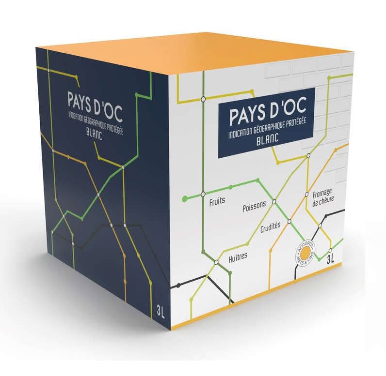 Arrondissement pays d’oc igp vin blanc (3L)