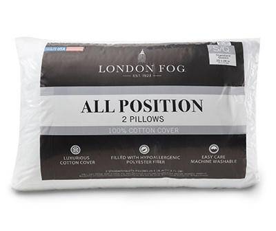 London Fog All-Position Pillows