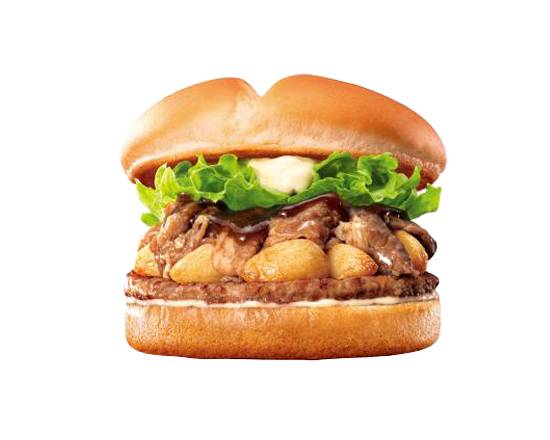 【単品】ニンニク 牛カルビバーガー Beef Kalbi Burger with Garlic