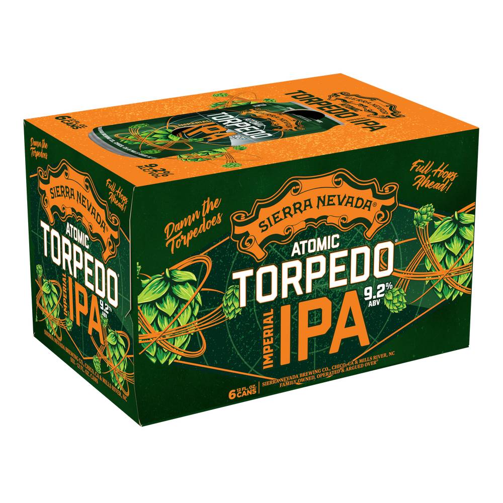 Sierra Nevada Atomic Torpedo Juicy West Coast Ipa (6 x 12 fl oz)