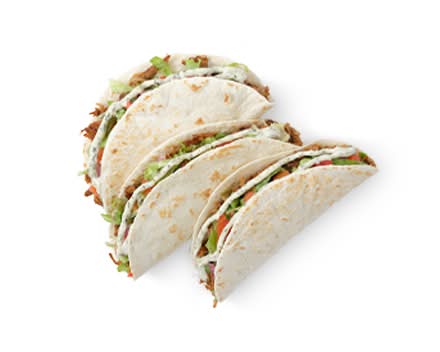 3 x Pulled Shiitake Mushroom Taco With Herb Mayo (VG)