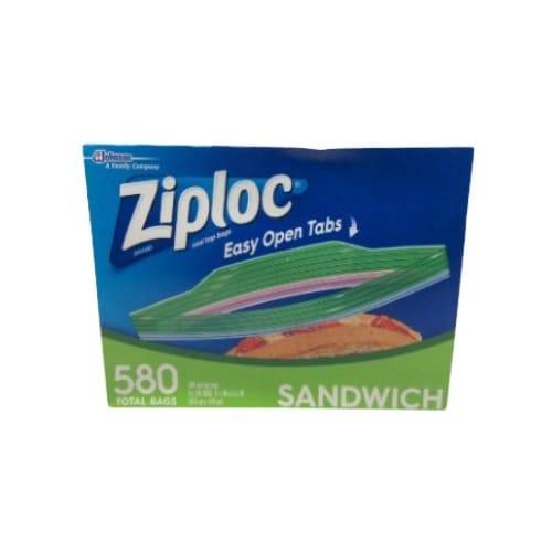 Ziploc Sandwich Bags (580 ct)