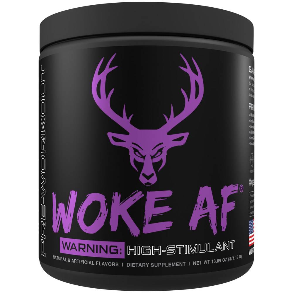 Bucked Up Woke Af Pre Workout Gainz (grape)