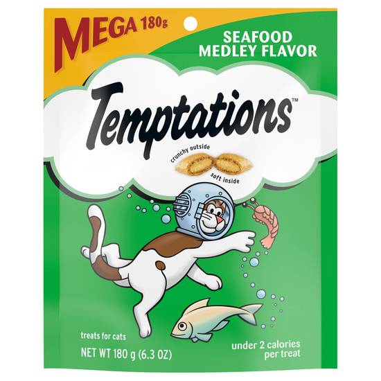 Temptations Seafood Medley Flavor Treats (6.3 oz)