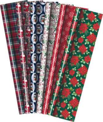 Signature Select Holiday Times Wraps, 45 sq. ft.