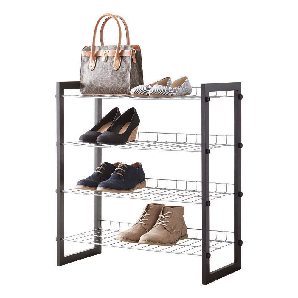 Mainstays Shoe Rack With Wood Frame and Wire Shelf Delivery Near Me Order Online Uber Eats